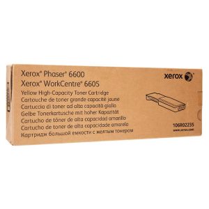 Toner Xerox 106R02235 Yellow 6,000 páginas