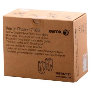 Toner Xerox 106R02611 Yellow Dual Pack 9,000 páginas
