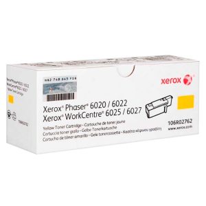 Toner Xerox 106R02762 Yellow 1,000 páginas