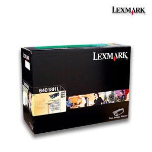 Tóner Lexmark 64018HL Negro 21,000pag