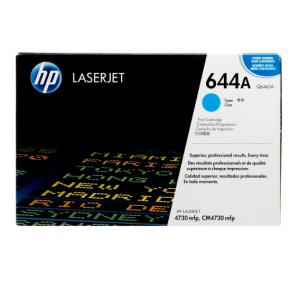 Tóner Hp 644A (Q6461A) Cyan 12,000 Pag Color LaserJet 4730