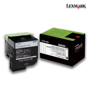 Tóner Lexmark 80C8XK0 (808XK) Negro 8,000pag