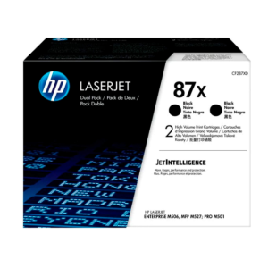 Tóner Hp 87XD (CF287XD) Negro Dual Pack 36,000 Pag LaserJet Pro M506dn