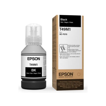 Tinta Epson T49M120 Negro de 140ML SureColor SC-F170 / SC-F570 / SC-F571