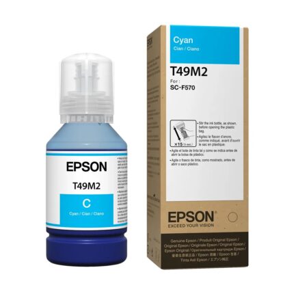 Tinta Epson T49M220 Cyan de 140ML SureColor SC-F170 / SC-F570 / SC-F571