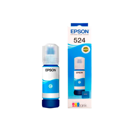 Tinta Epson 524 Cyan (T524220)