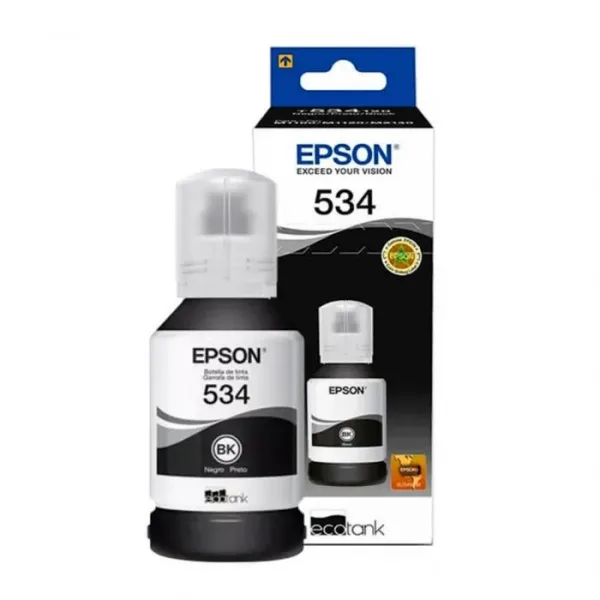 Tinta Epson 534 Negro (T534120) 120ml Epson EcoTank M1100