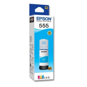 Tinta Epson 555 Cyan (T555220) 70ml Epson EcoTank L8160 / L8180