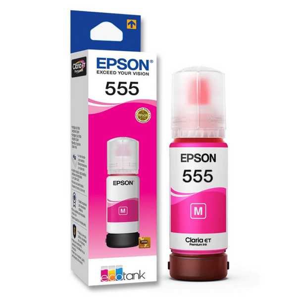 Tinta Epson 555 Magenta (T555320) 70ml Epson EcoTank L8160