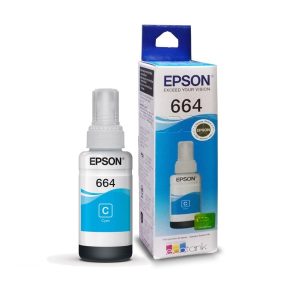 Tinta Epson T664 Cyan (T664220) 70ml