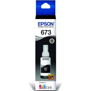 Tinta Epson 673 Negro (T673120) 70ml EcoTank 1,500pag.