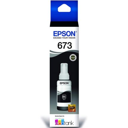 Tinta Epson 673 Negro (T673120) 70ml EcoTank 1,500pag.
