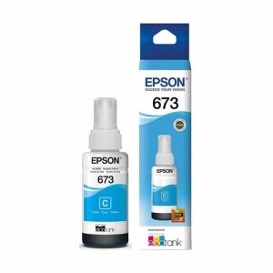 Tinta Epson 673 Cyan (T673220) 70ml EcoTank