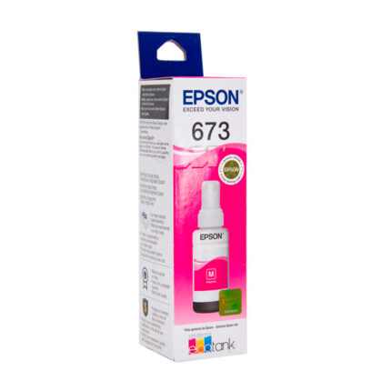 Tinta Epson 673 Magenta (T673320) 70ml EcoTank 1,500pag.