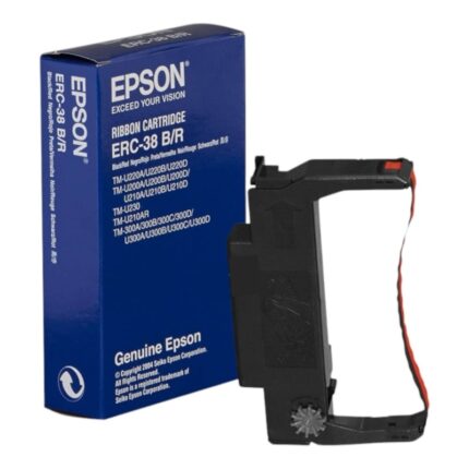 Cinta Epson ERC-38BR Negro/Rojo