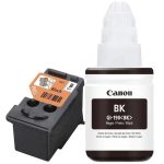 Kit Cabezal Canon Pixma Negro BH-1 + Botella de Tinta GI-190