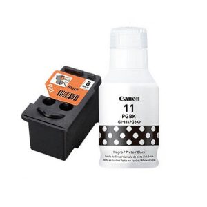 Kit Cabezal Canon Pixma Negro BH-10 + Tinta GI-11PGBK