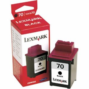 Tinta Lexmark 12A1970 (70) Negro 600 Paginas
