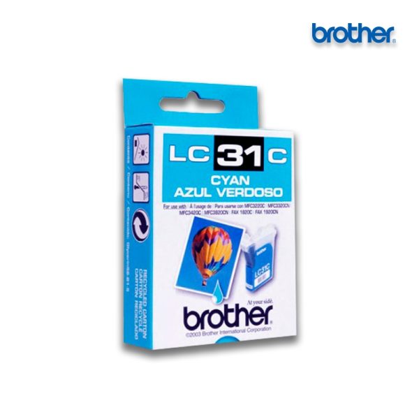 Tinta-Brother-LC-31C-Cyan-400PG-MFC-3220-MFC-34