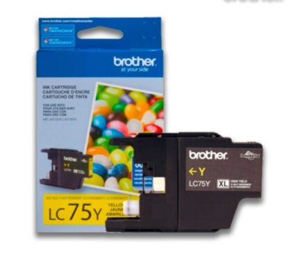 Tinta Brother LC-75Y Yellow 600 paginas