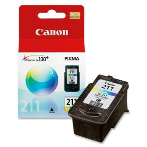 Tinta-Canon-CL-211-Tricolor-9ML-255-Pag