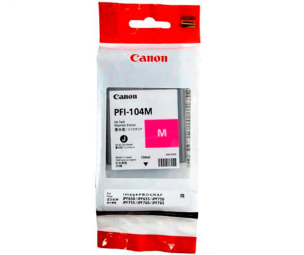 Tinta-Canon-PFI-104M-Magenta-130ML-iPF650