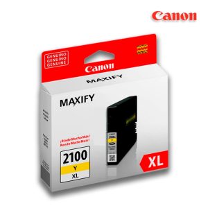 Tinta Canon PGI-2100XL Yellow 19.3ML 1,000Pag MB5310