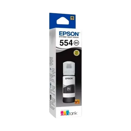Tinta Epson 554 Photo Black original para impresoras EcoTank
