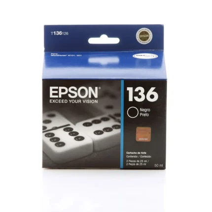Tinta Epson T136126 (136) Negro