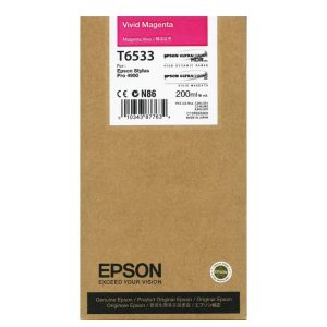 Tinta Epson T653300 Vivid Magenta