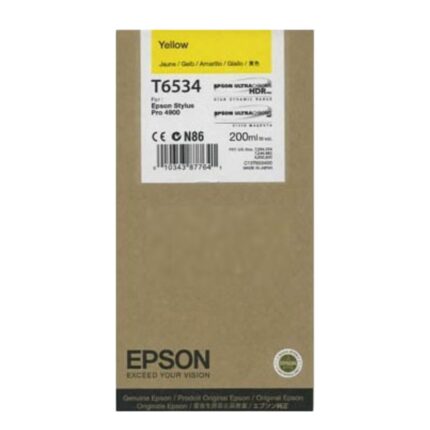 Tinta Epson T653400 Yellow