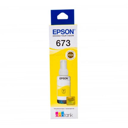 Tinta Epson 673 Yellow (T673420) 70ml EcoTank 1,500pag.