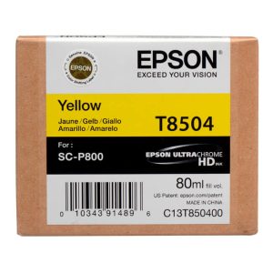 Tinta Epson T850400 Yellow 80ML SC-P800