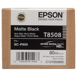 Tinta Epson T850800 Matte Black 80ML SC-P800