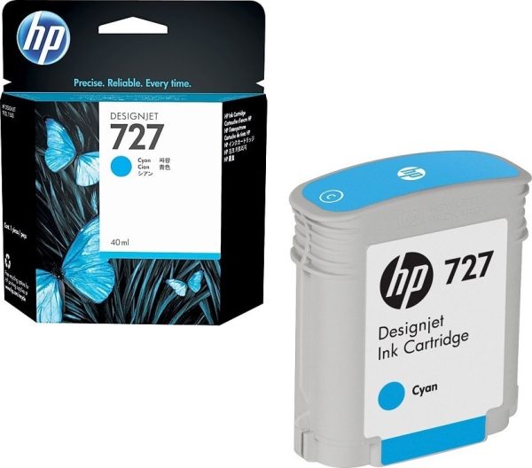 Tinta HP B3P13A (727) Cyan 40ML