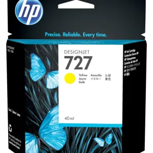 Tinta HP B3P15A (727) Yellow 40ML DesignJet T1500