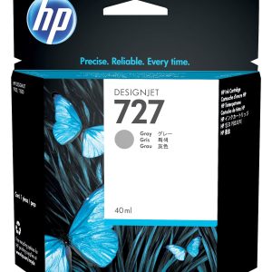 Tinta HP B3P18A (727) Gray 40ML DesignJet T1500