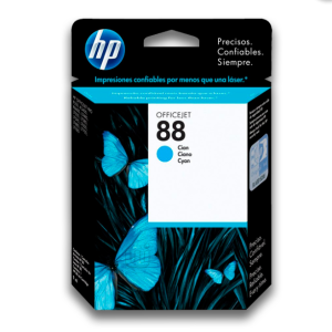 Tinta HP C9386AL (88) Cyan 860 Pag. Officejet Pro K5400