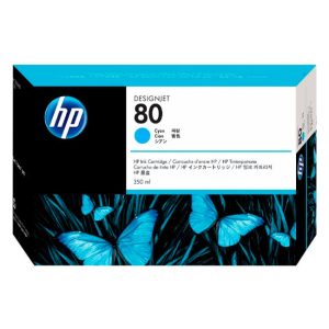 Tinta Hp C4846A (80) Cyan 350ML DesignJet 1050
