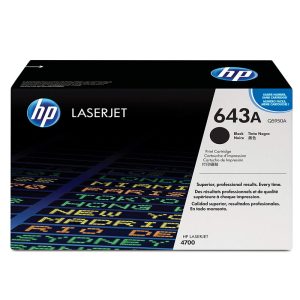 Tóner Hp 643A (Q5950A) Negro 11,000 Pag Color LaserJet 4700
