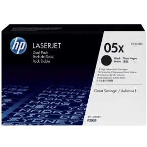 Toner Hp 05XD (CE505XD) Negro 6,500 Pag LaserJet P2050