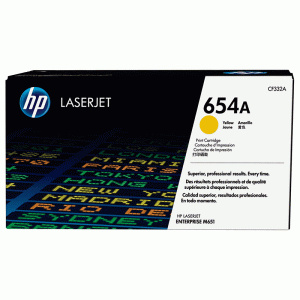 Tóner Hp 654A (CF332A) Yellow 15,000 Pag Color LaserJet Enterprise M651dn