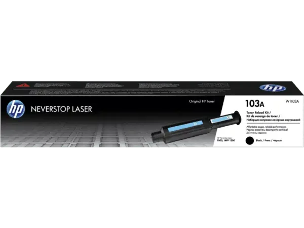 Toner Hp 103A Negro (W1103A) 2,500pag Laser Neverstop