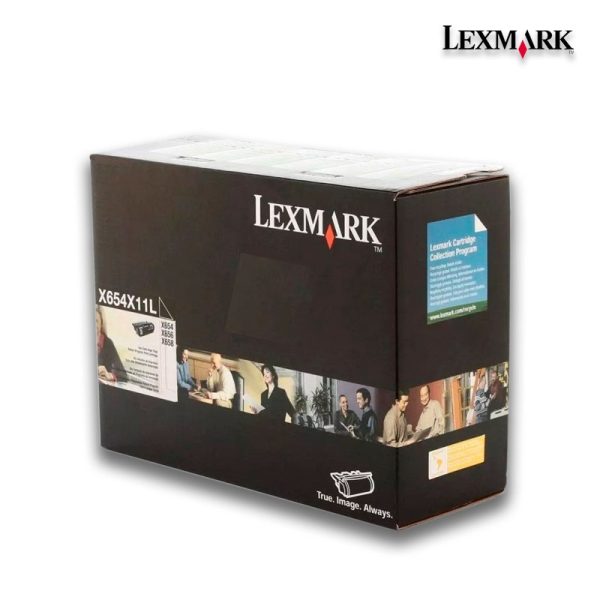 Tóner Lexmark X654X11L Negro 36,000pag Tóner Lexmark X654X11L Negro 36,000pag