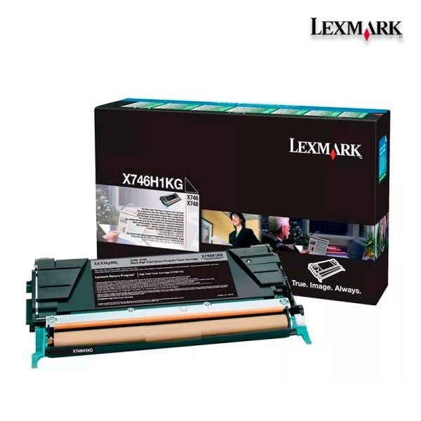 Tóner Lexmark X746H1KG Negro 12,000pag Tóner Lexmark X746H1KG Negro 12,000pag
