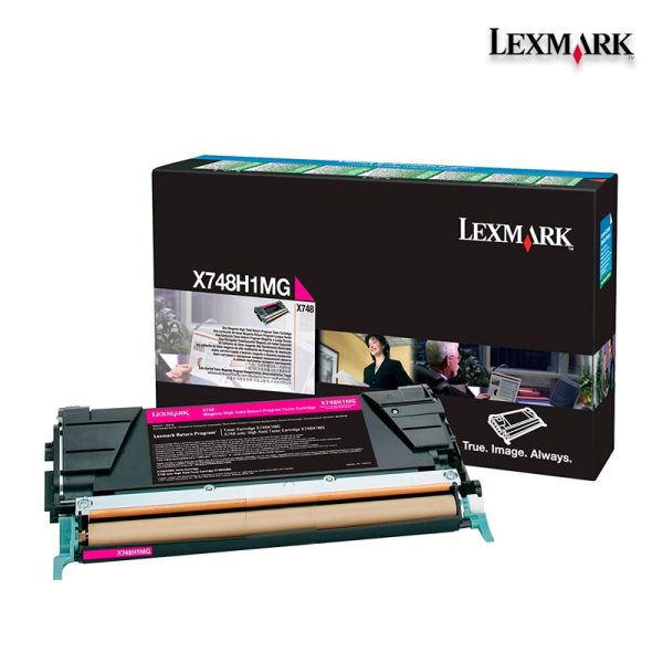 Tóner Lexmark X748H1MG Magenta 10,000pag Tóner Lexmark X748H1MG Magenta 10,000pag