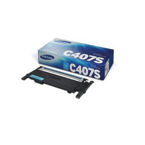 Tóner Samsung CLT-C407S Cyan 1,000pag.