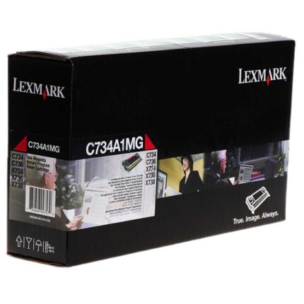 Tóner Lexmark C734A1MG Magenta 6,000pag