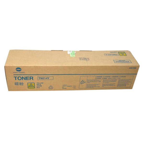 Toner Konica Minolta TN214Y Yellow 18,500 páginas
