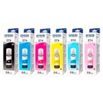 KIT TINTA EPSON 574 (T574) PARA L8050 L18050